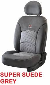 Super Suede Grey Car Seat Covers At