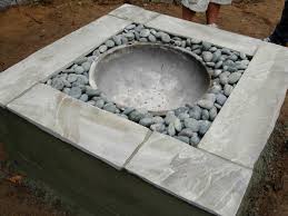 These diy fire bowls give a romantic glow in the summer evenings. How To Make A Concrete Fire Feature How Tos Diy