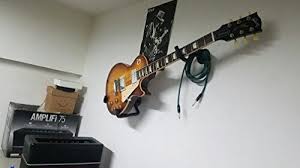 Wesolo Electric Guitar Wall Hanger Ukulele Wall Mount Slatwall Horizontal Hawaiian Guitar Holder Bass Stand Rack