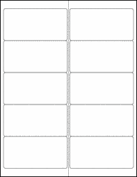 270 rectangle labels per a4 sheet, 17.8 mm x 10 mm. 4 X 2 Blank Label Template Ol125