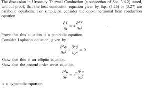 Unsteady Thermal Conduction