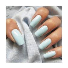 Pastel nail designs add elegance and style to your nails like no other nail art. Pastel Blue Acrylic Nails Coffin New Expression Nails