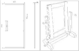 The average measurement of a door frame needs to be 36 by 80 inches. Flushdoors Frame Dimensions For Number Of 1 Door Is Mm And Massive Download Scientific Diagram