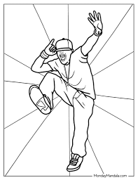 26 dancing coloring pages free pdf