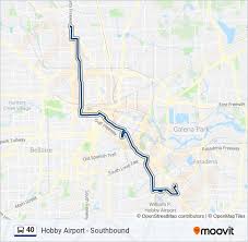 40 route schedules stops maps