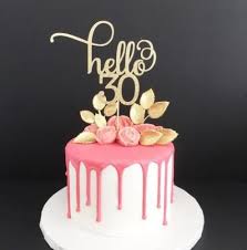 Now reading30 birthday cake recipes that are actually easy to pull off. Birthday 30th Ideas Turning 30 Cake Toppers 20 New Ideas 30th Birthday Cake Topper 30th Birthday Cake For Women Birthday Cake Toppers