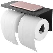 Double Toilet Paper Holder