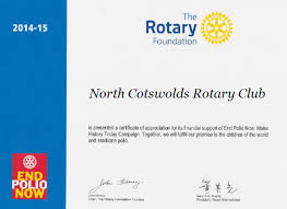 Rotary Certificate Of Appreciation Template