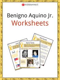 Benigno Aquino Jr Facts Worksheets