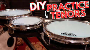 building a marching tenors practice pad