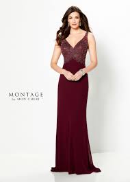 Montage By Mon Cheri 219973 Long Sleeves Evening Gown