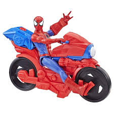 Marvel premier collection miles morales limited edition statue. Spider Man Figure With Power Fx Cycle Plays Sounds And Phrases Walmart Com Walmart Com