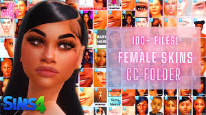 my female skins cc folder sims 4