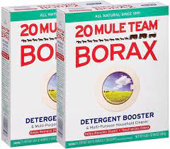 It is the consumer friendly name for several chemical compounds including sodium borate, sodium tetraborate, or disodium tetraborate. Amazon Com 20 Mule Team Borax Natural Laundry Booster 65 Ounce Pack Of 2 Health Personal Care