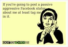 Passive Aggressive Facebook Posts | Ask DesCamp | Quotes ... via Relatably.com