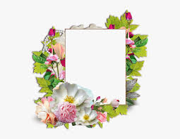 243 43 flowers symbol march 8. New Photo Frame Flowers Hd Png Download Kindpng