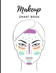 makeup chart book face chart practice