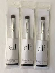 new elf eyeshadow brush 3 pack white