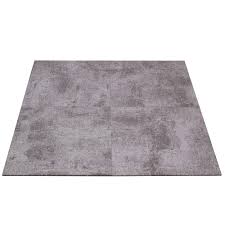 carpet tile rug flooring grey 50x50cm