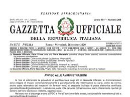 Decreto Ristori, pubblicato in Gazzetta Ufficiale: ecco il testo completo-  Corriere.it
