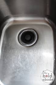 how to polish a stainless steel sink