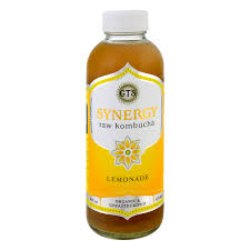 synergy raw kombucha lemonade organic