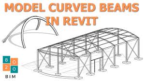 Curved Roof Beams In Revit 8020 Bim