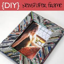 Picture Frame Using Recycled Paper