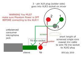 However, the diagram is a simplified variant of the structure. How To Wire An Unbalanced Microphone To A Balanced Xlr Input Azztechs