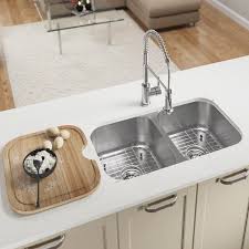 Selected depot find your local depot. Mr Direct Undermount Stainless Steel 32 1 4 In Double Bowl Kitchen Sink With Additional Accessories 3218a Ens The Home Depot Double Bowl Kitchen Sink Undermount Kitchen Sinks Stainless Steel Kitchen Sink Undermount
