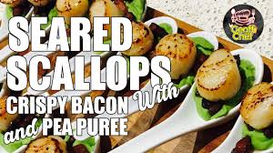 ep 3 seared scallops with crispy bacon