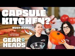what is a capsule kitchen must have