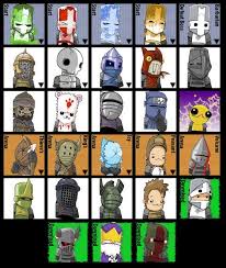 Castle Crashers Character Styles The Characters Castle