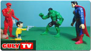 Nobita giúp siêu nhân gao đỏ bắt superman và hulk vượt ngục - đồ chơi  doremon hài trẻ em - YouTube
