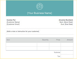 Invoice Examples For Every Kind Of Business