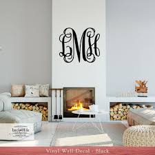 Classic Intertwined Monogram Vinyl Wall