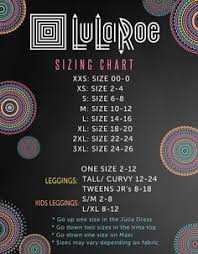 20 Best Lularoe Size Chart Images Lularoe Size Chart Lula