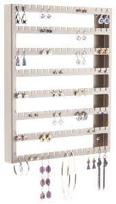 hanging jewelry organizer wall mount