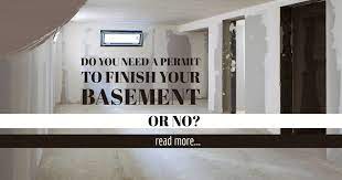 A Permit To Finish Your Basement