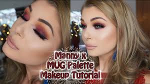 manny mua x makeupgeek palette tutorial