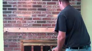 Installation Of Tv Over Brick Fireplace