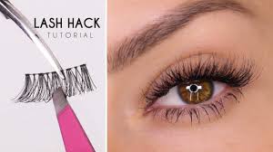 false eyelash hack easy way to apply
