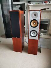 used b w cm4 floorstanding speakers for