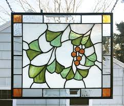 Stained Glass Window Panelginkgo