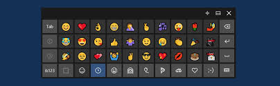 how to use emoji in windows 10