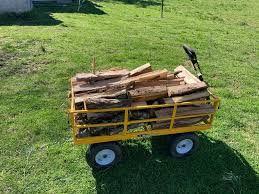 wagon load mixed hardwoods blazing