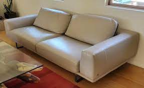 Natuzzi Leather Sofa Tempo Leather Sofa