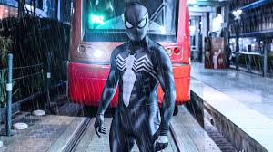 Is there an issue with this post? Desktop Wallpaper Spider Man Ps5 Video Game Black Suit 2020 Hd Image Picture Background B1dc62