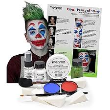 mehron clown costume makeup kit 8