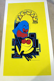 pac man 3 piece decal set left right